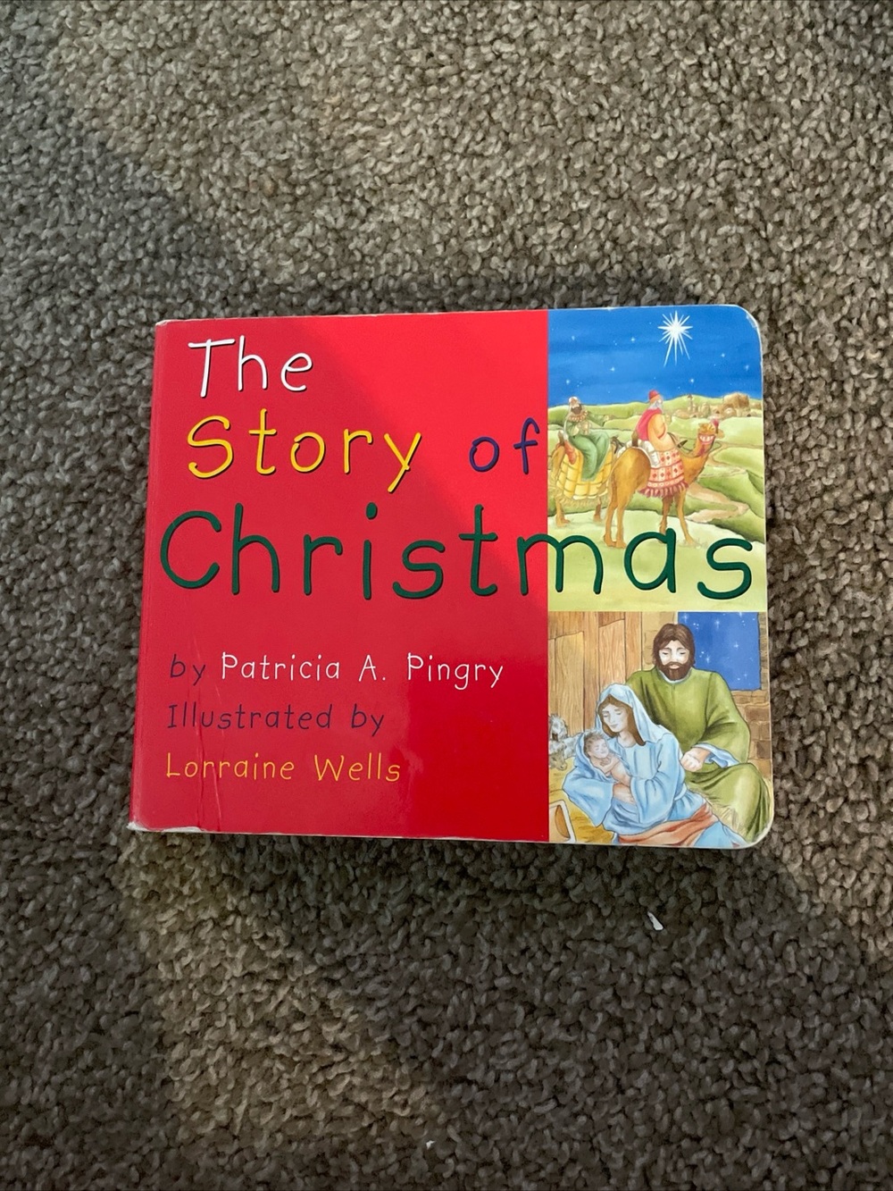 The Story of Christmas - Red Kids Learning Book